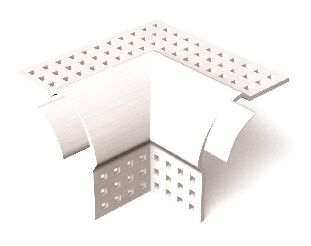 Dietrich Metal Framing 2.75in x 3in Vinyl Drywall Trims 2way Vinyl