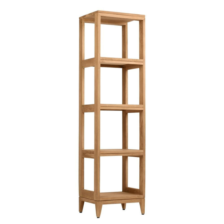 Avanity Teak 16 in. W x 13 in. D x 60 in. H Natural Linen Cabinet