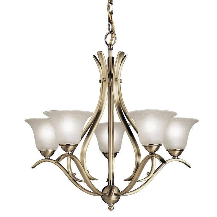 Kichler Dover 5-Light Antique Gold Transitional Chandelier