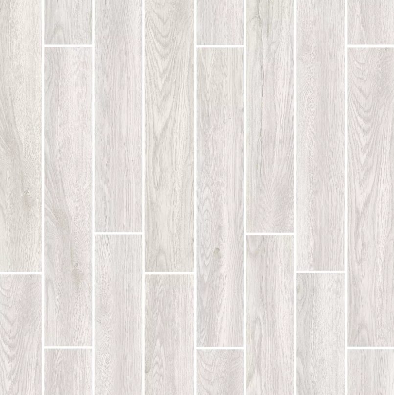 Montana White Wood Plank Porcelain Tile – Super Arbor