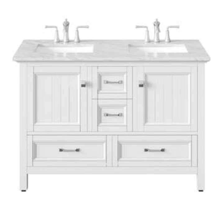 A single green leaf against a white background.