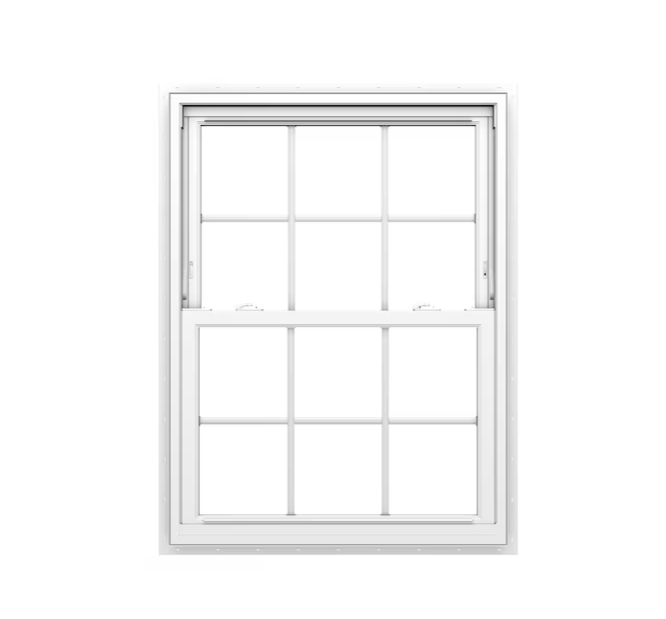 Pella 150 Series New Construction 35 1 2 In X 59 1 2 In White Vinyl Lo Super Arbor