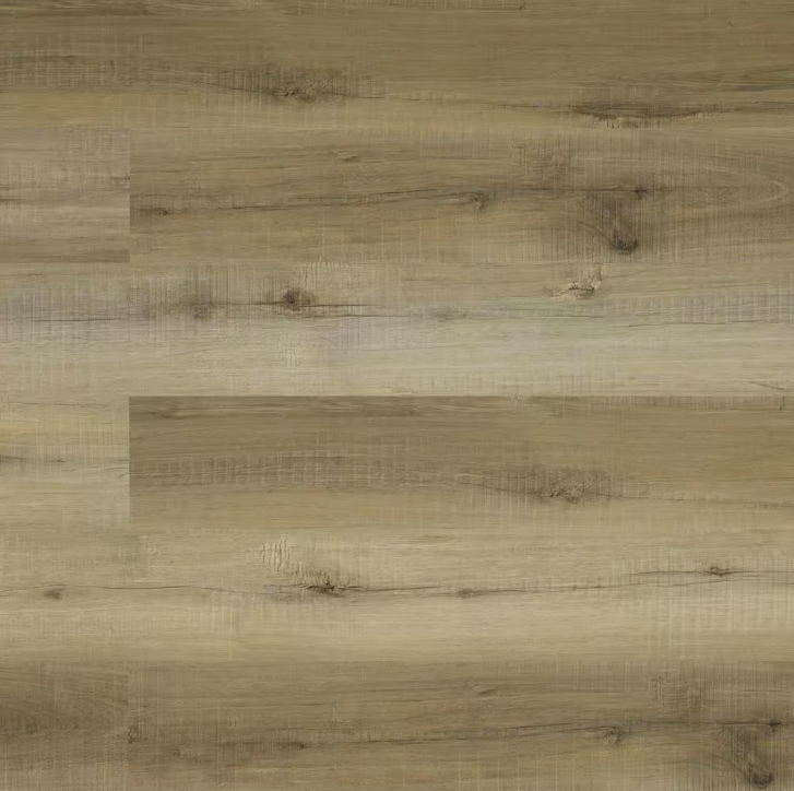 MSI 7 in. W x 48 in. L Hunt River Hickory Brown Rigid Core Click