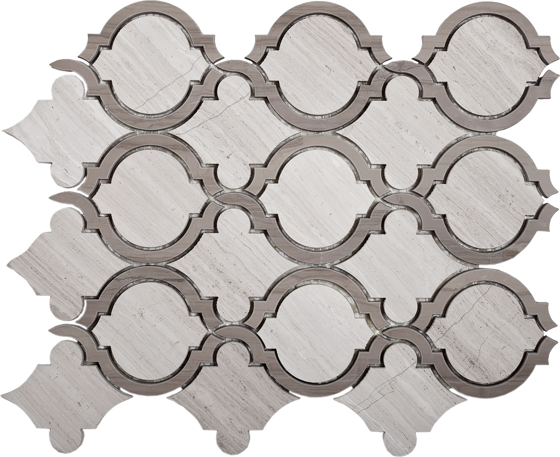 A single green leaf against a white background.