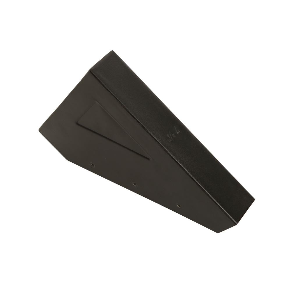 A single green leaf against a white background.