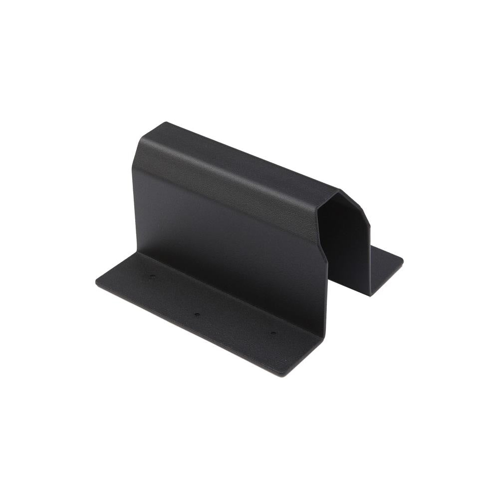 A single green leaf against a white background.