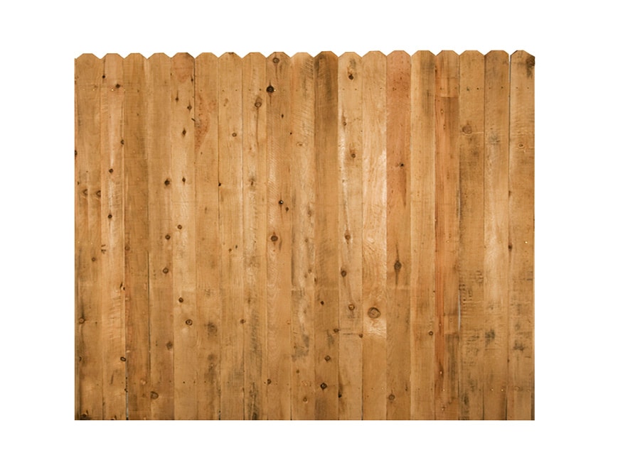 6-ft x 8-ft Cedar Dog Ear Privacy Fence Panel – Super Arbor