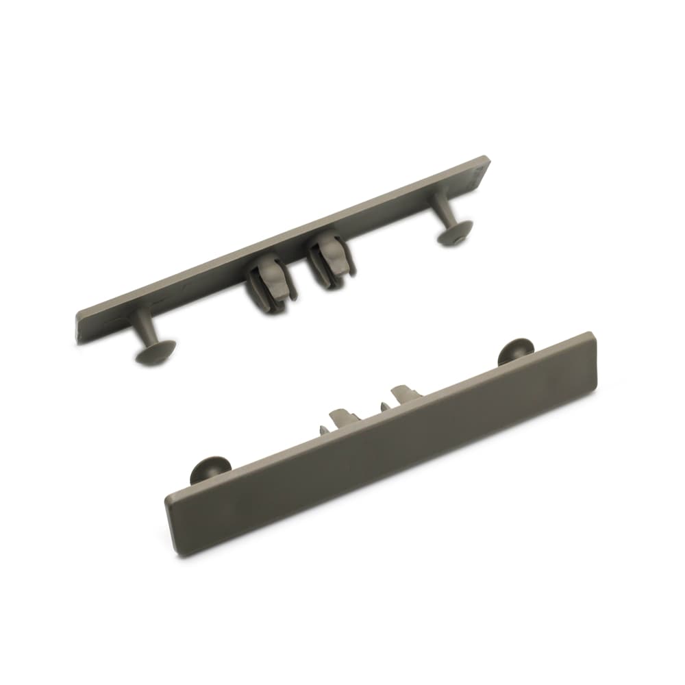 A single green leaf against a white background.