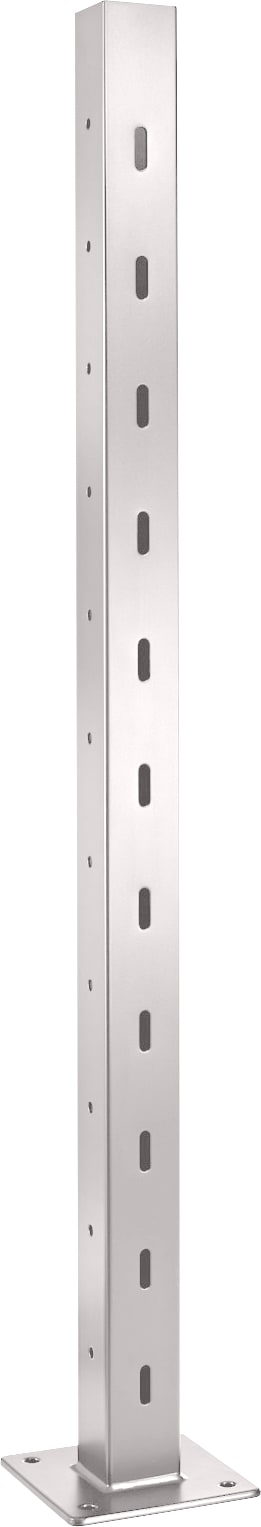 A single green leaf against a white background.