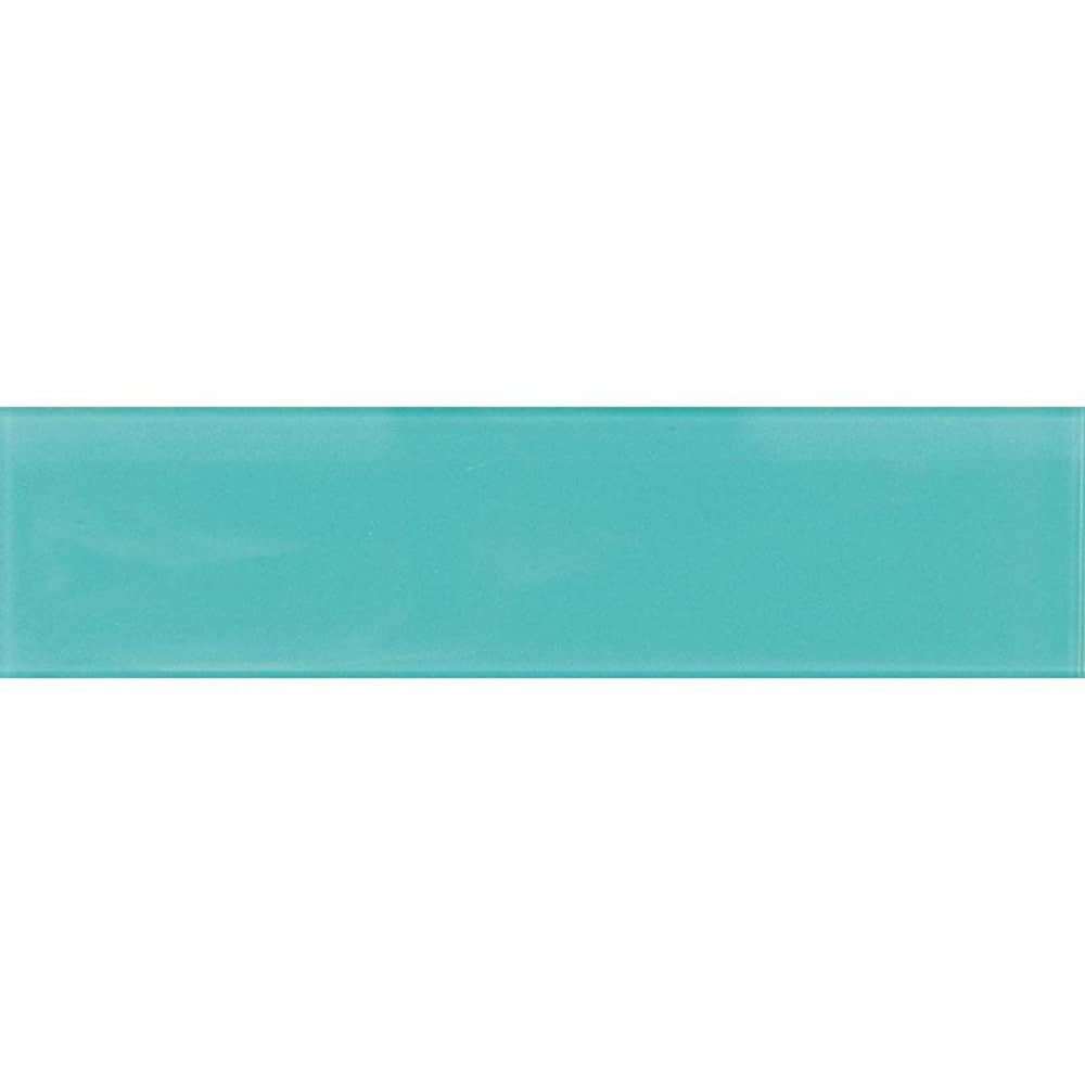 A single green leaf against a white background.