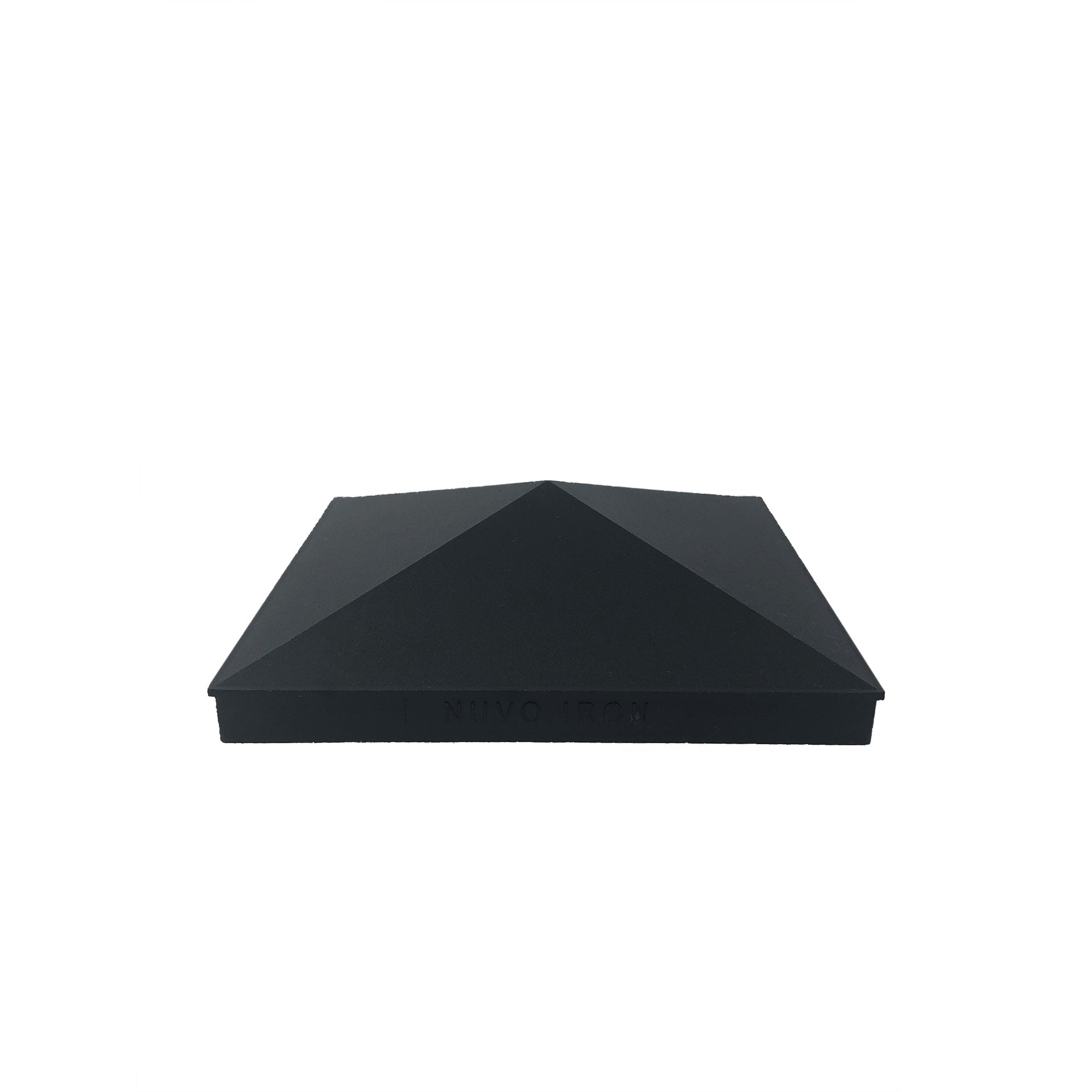 A single green leaf against a white background.