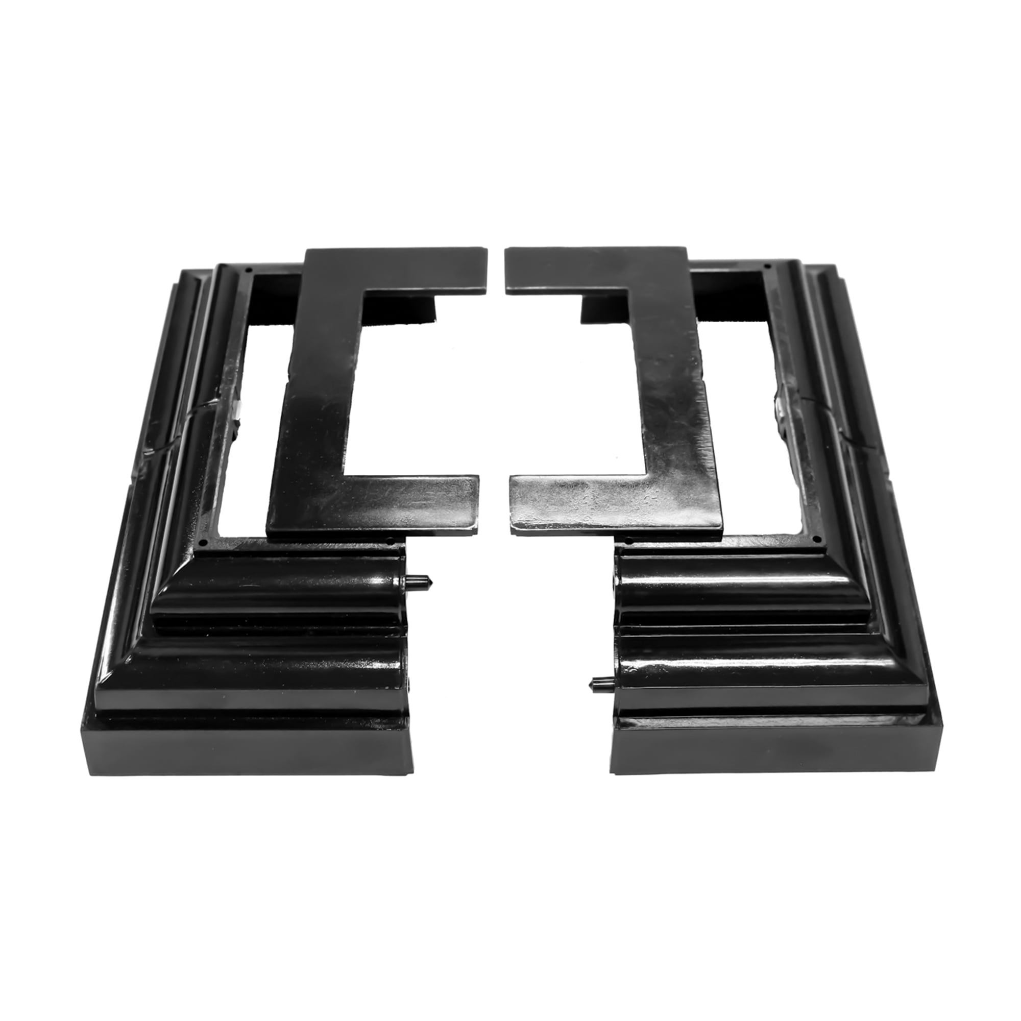 A single green leaf against a white background.