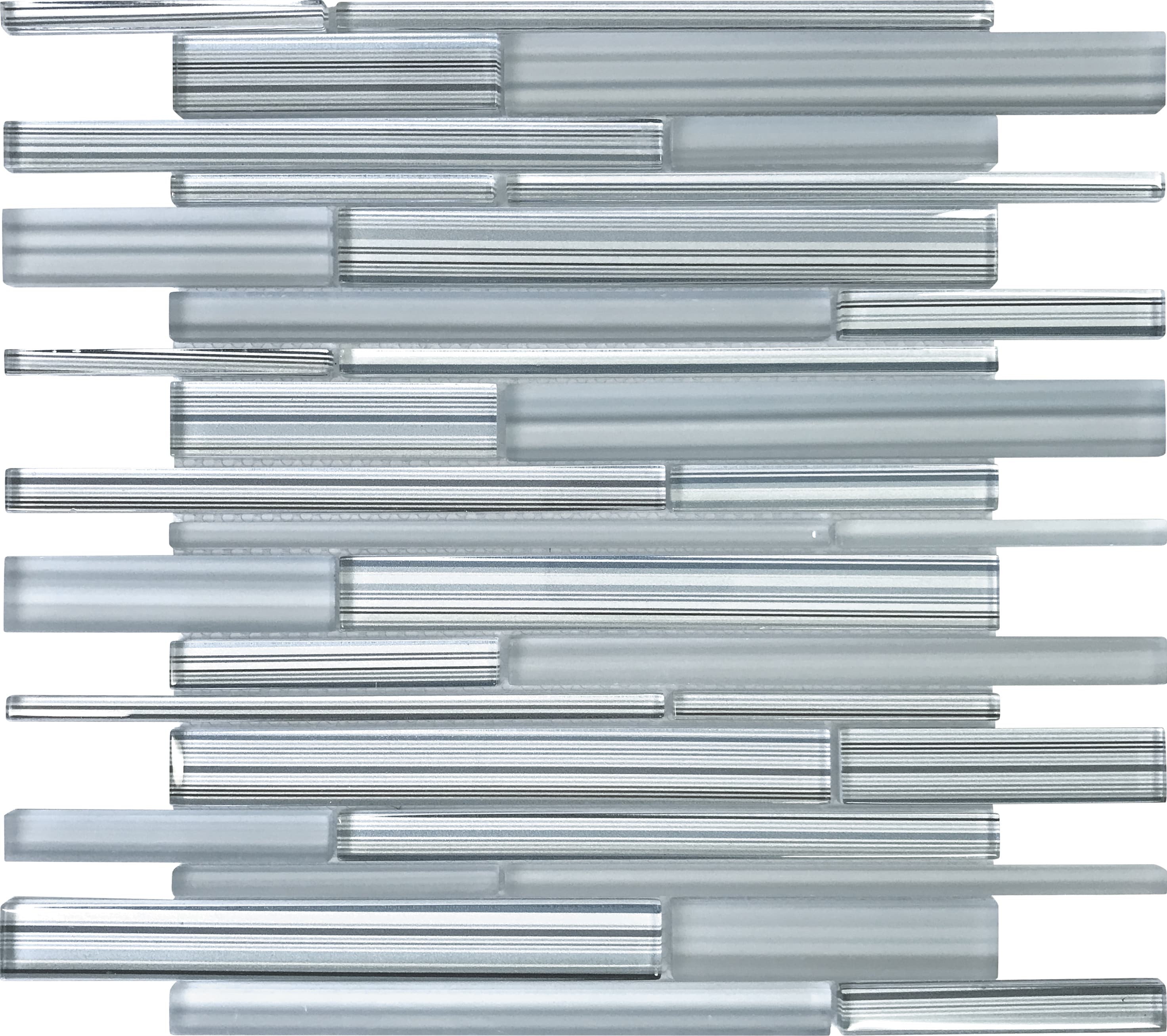 A single green leaf against a white background.