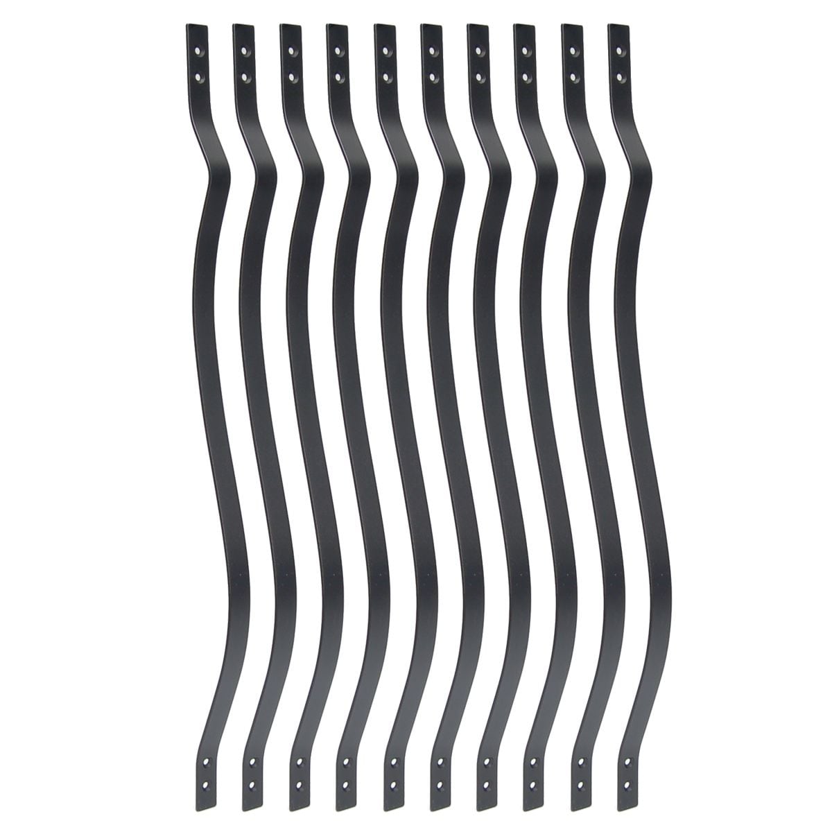 A single green leaf against a white background.