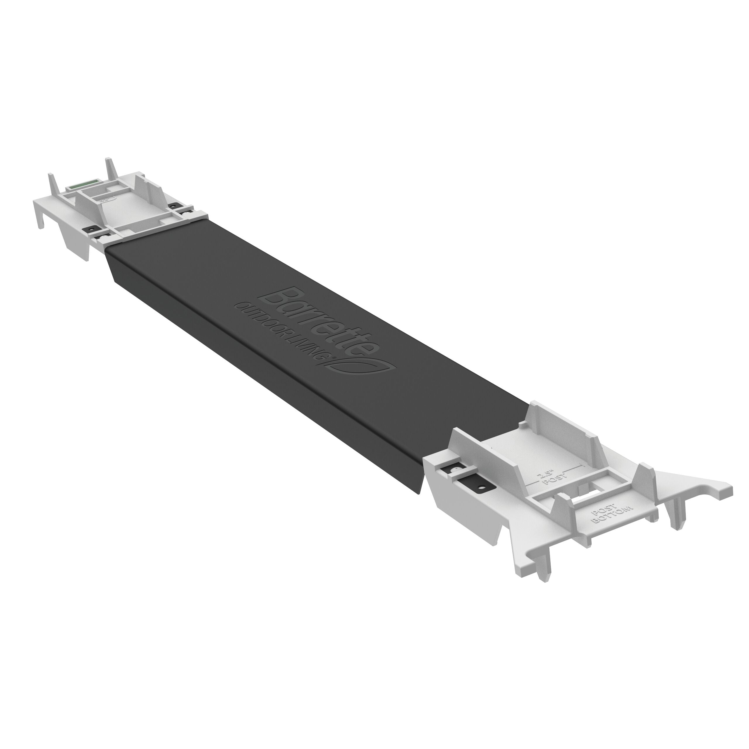 A single green leaf against a white background.