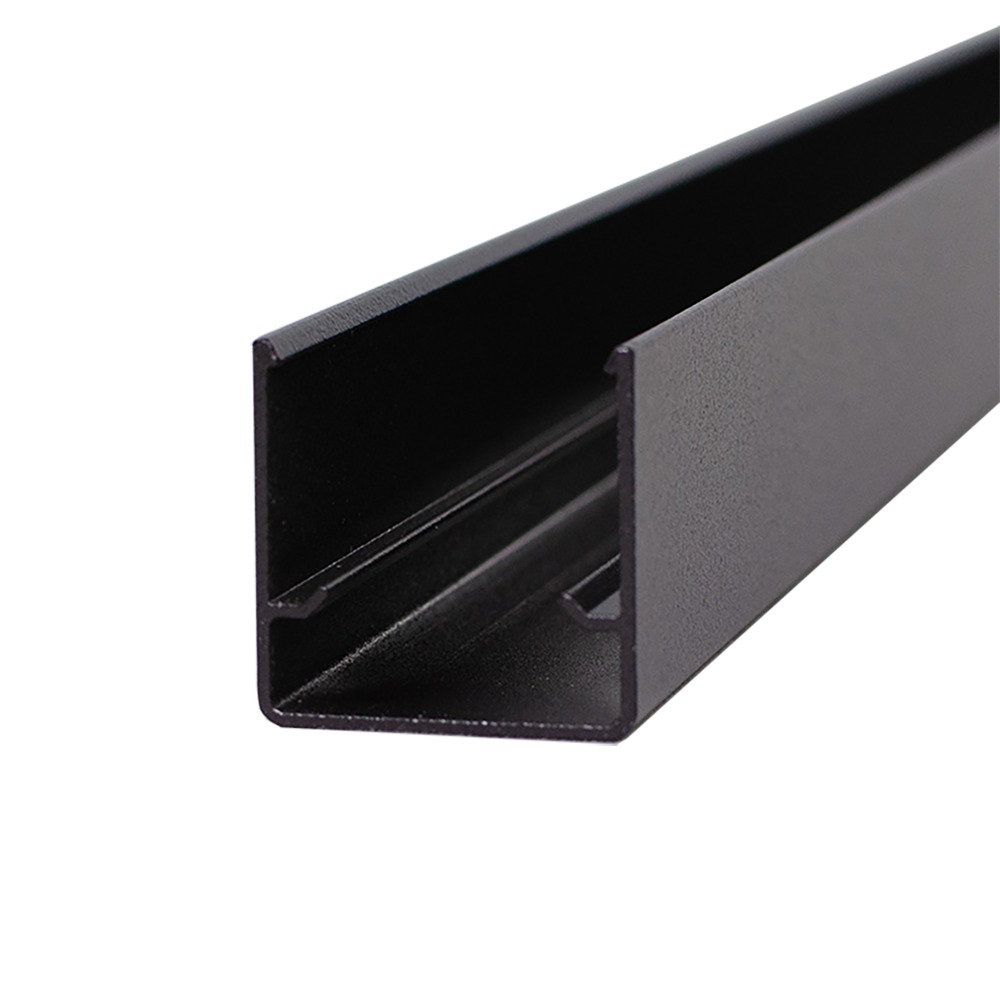 A single green leaf against a white background.