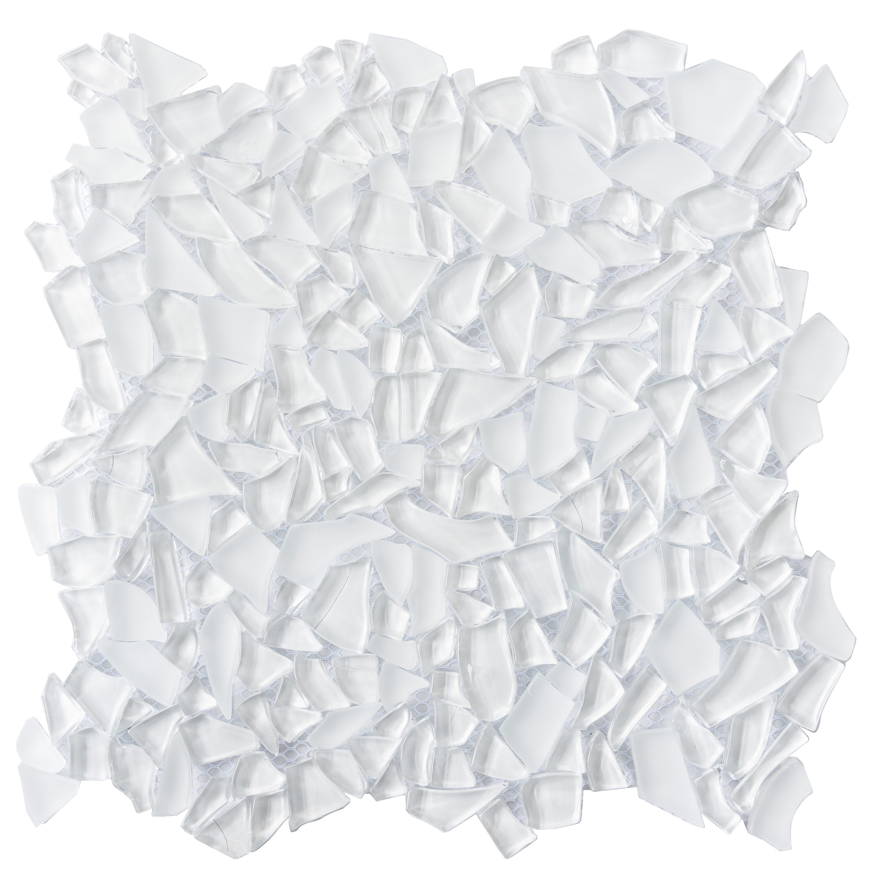 A single green leaf against a white background.