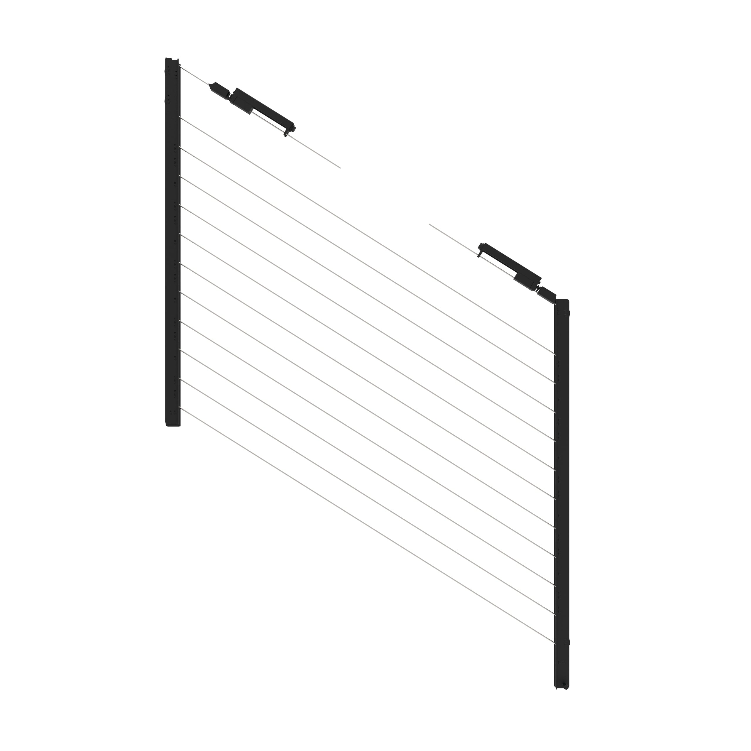 A single green leaf against a white background.