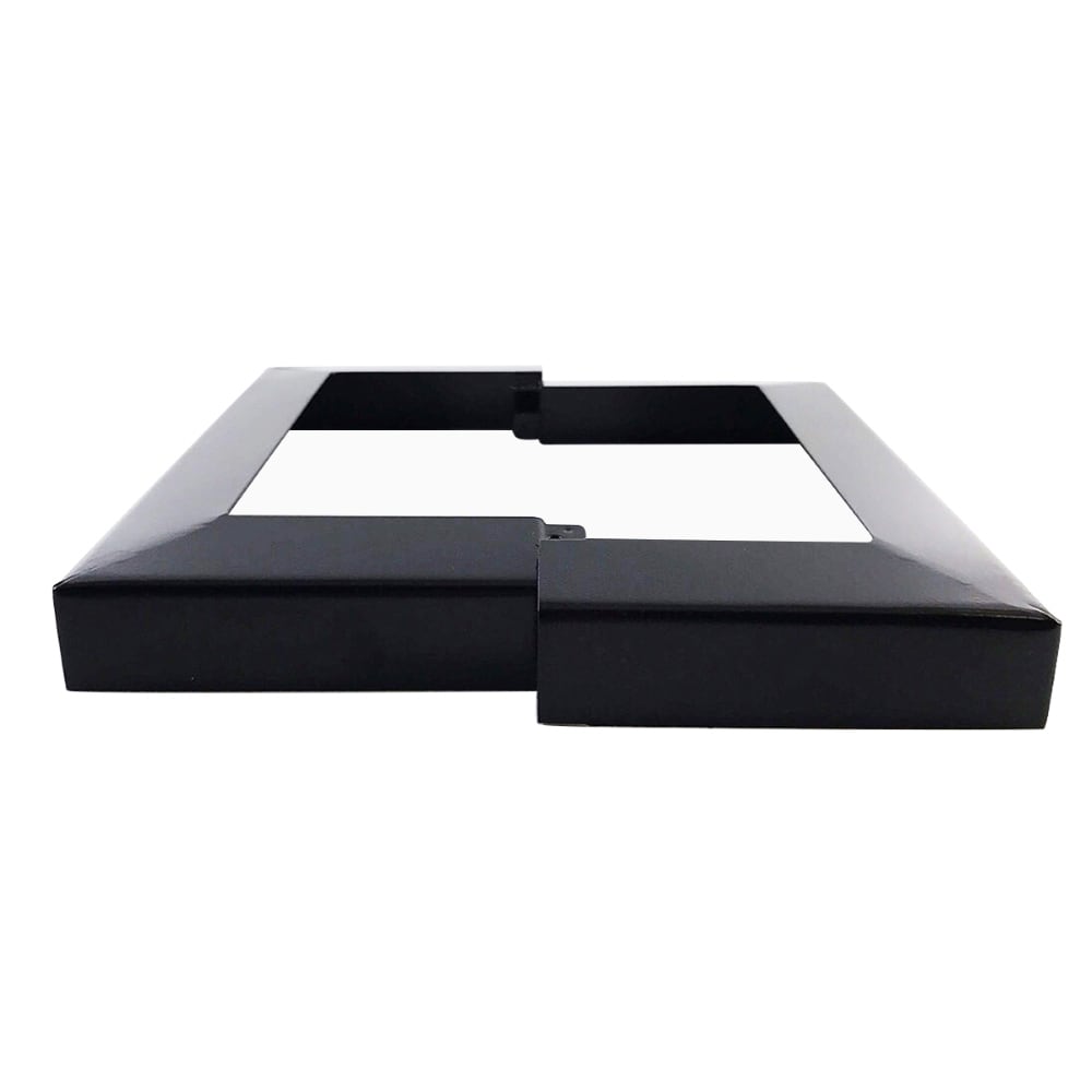 A single green leaf against a white background.