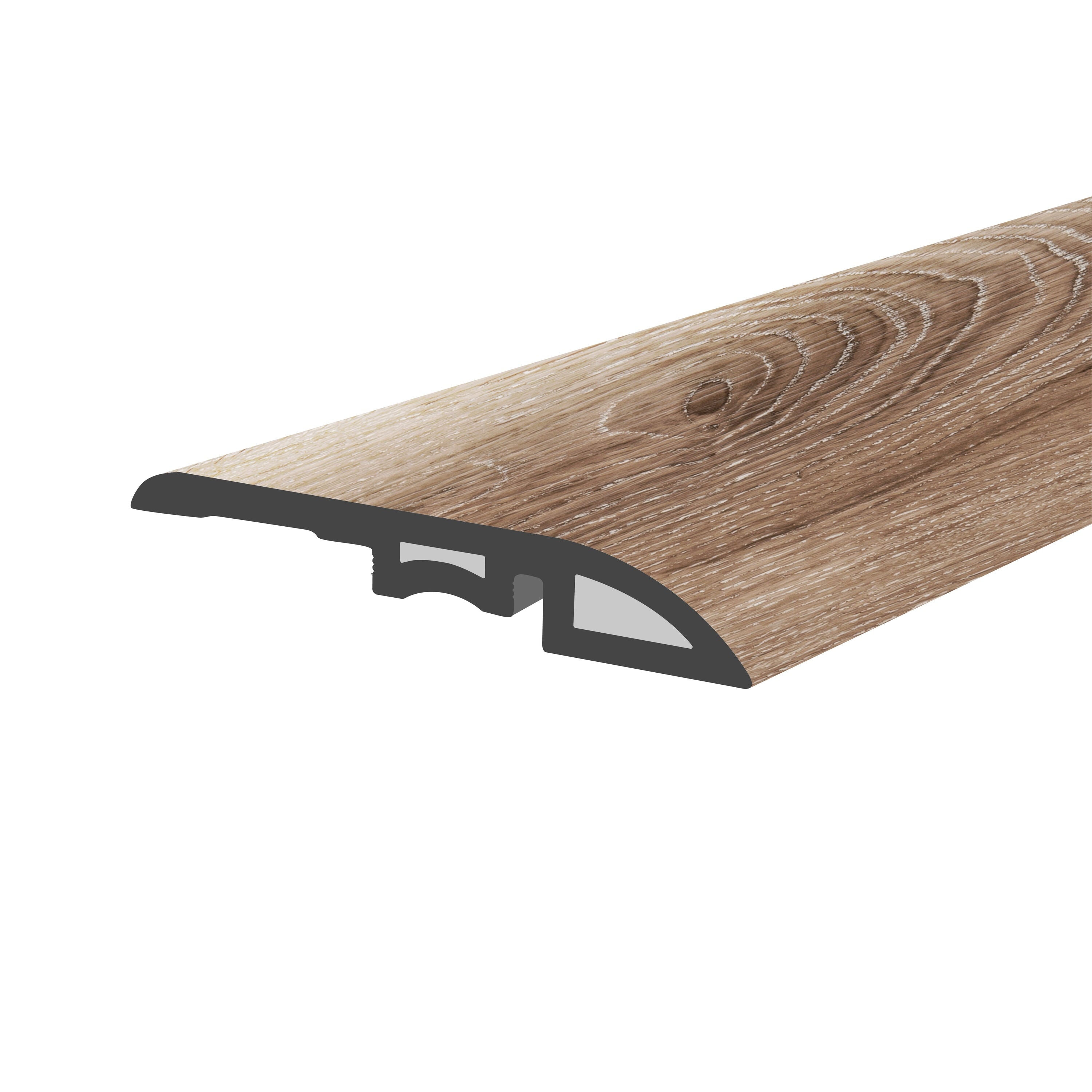 A single green leaf against a white background.