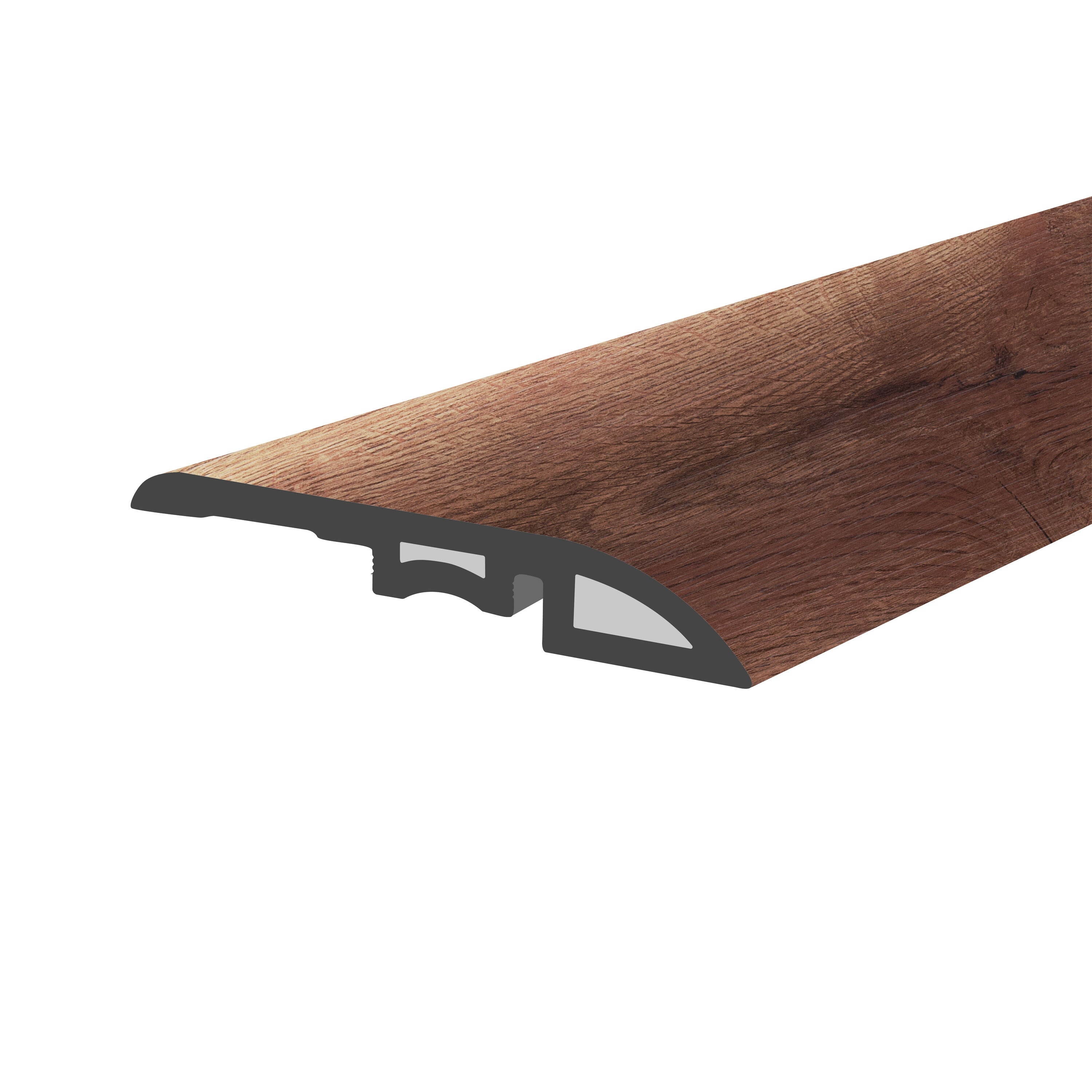 A single green leaf against a white background.