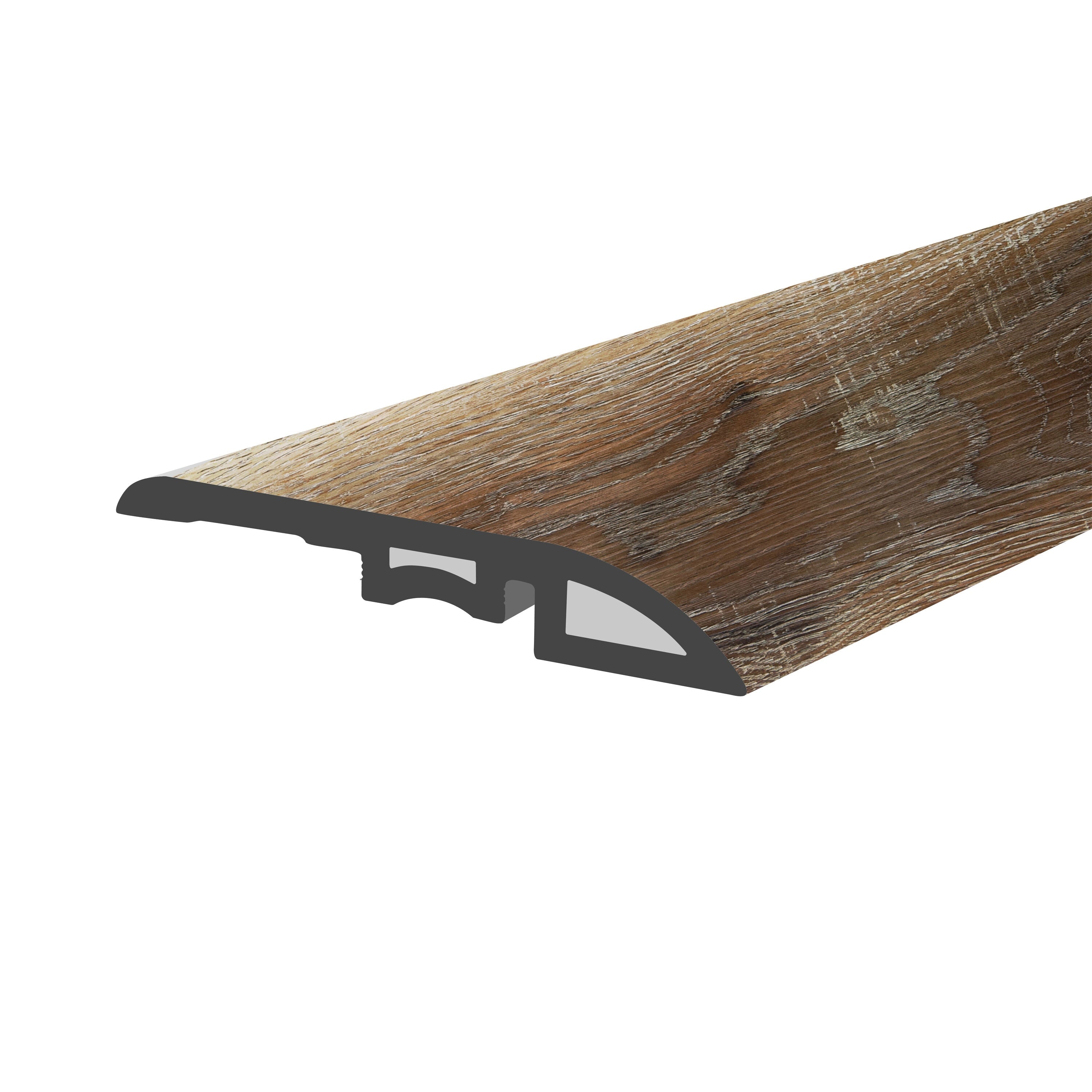 A single green leaf against a white background.