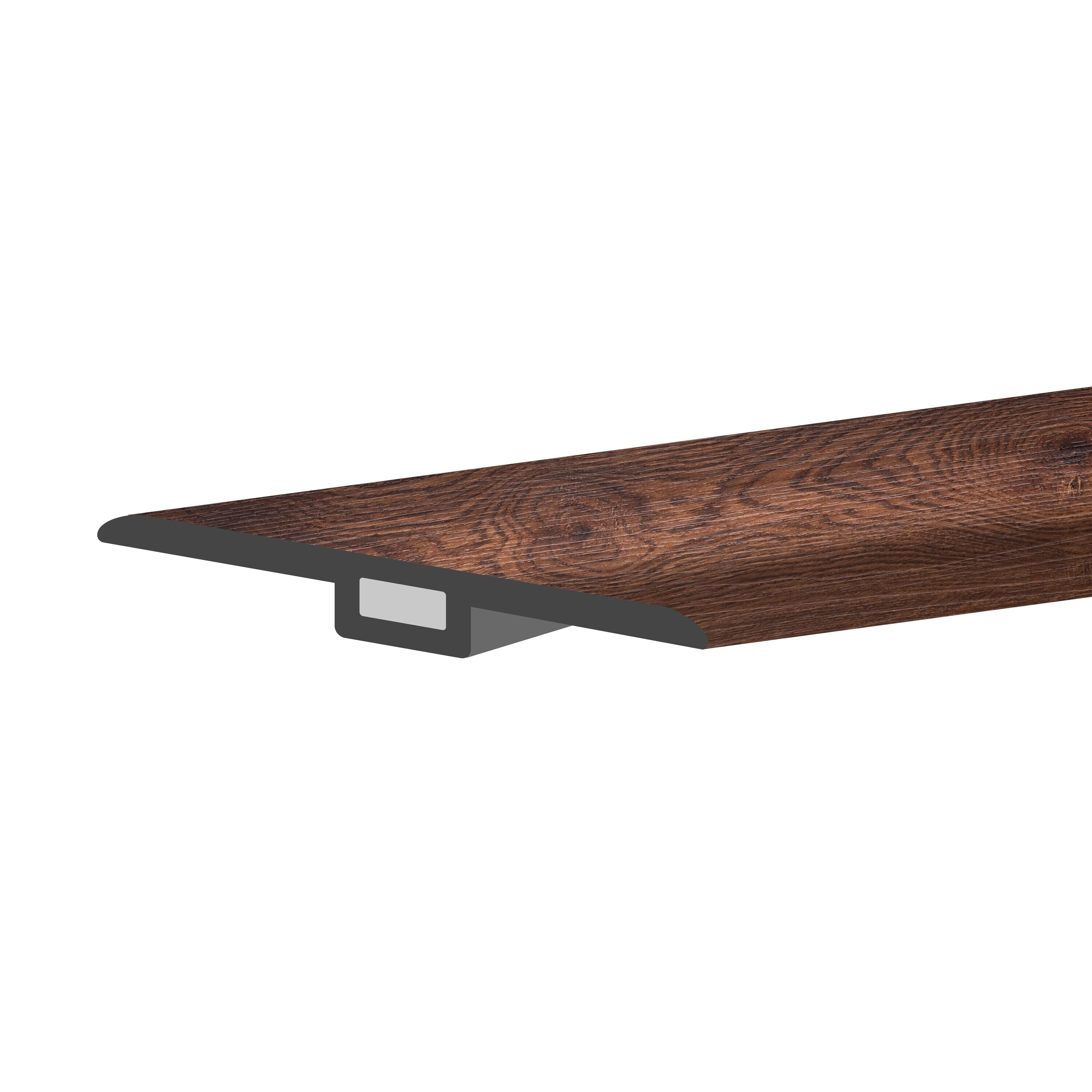 A single green leaf against a white background.