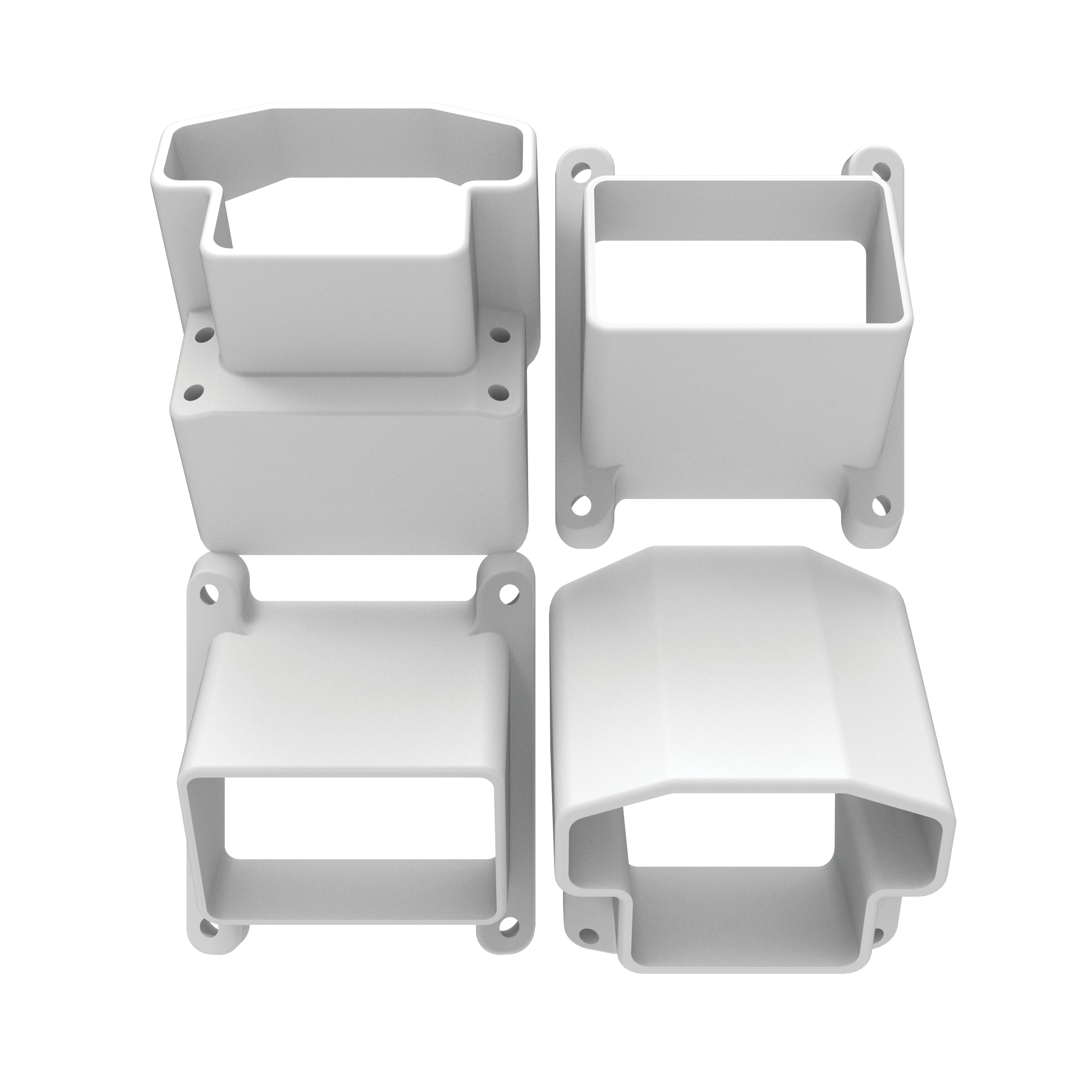 A single green leaf against a white background.