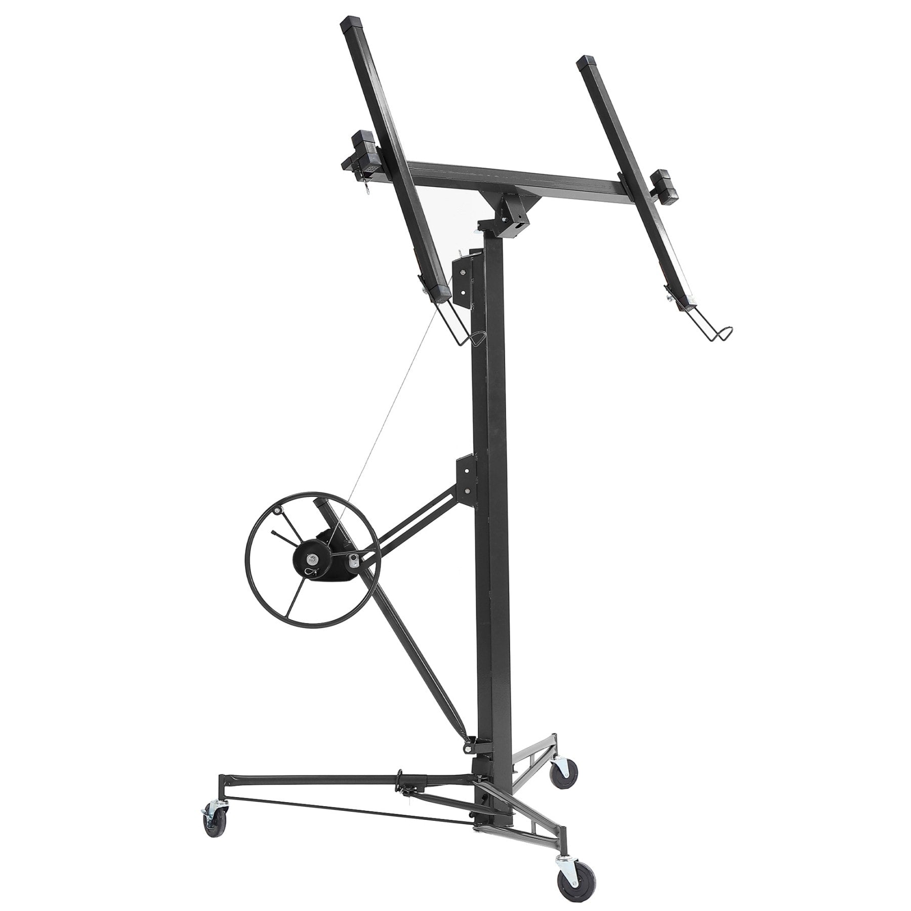 A single green leaf against a white background.