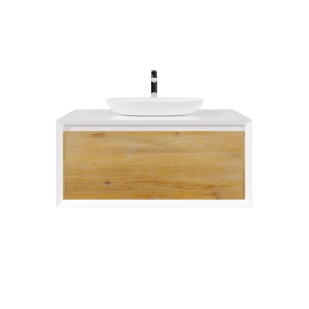 A single green leaf against a white background.