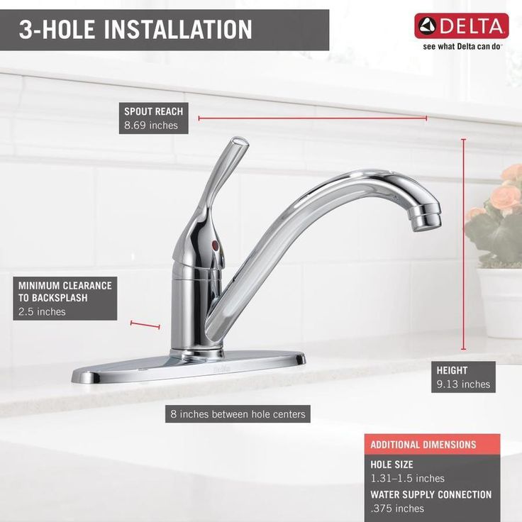 Delta Classic Kitchen Faucetnull