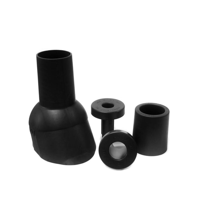 Pipe Boot Repair Flashing adjustable 1.5 in. I.D. to 3 in. I.D. Vent Pipe in Black