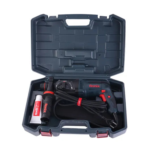Ronix 2712 720W Rotary Hammer Drill Multi-Functional Hammer Drill for Concrete Tile Wall Stones Cement 26mm Rotary Hammer
