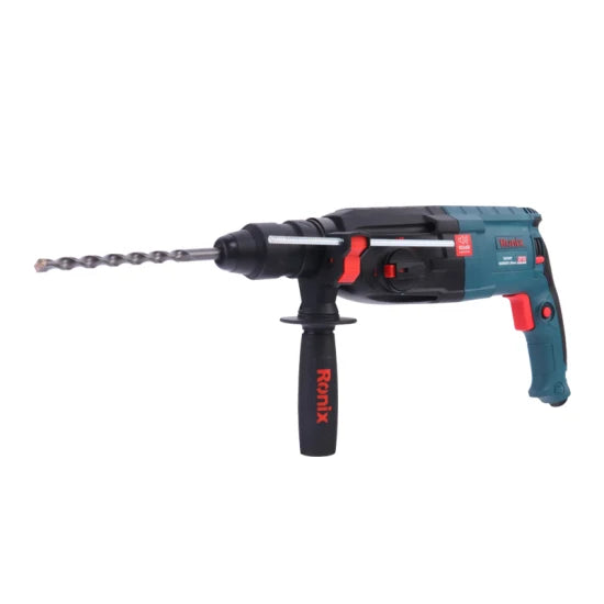 Ronix 2713 PRO Tools Solutions Rotary Hammer Set of Accessories Designed with Torque Limiting Clutch Combination Rotary Hammer