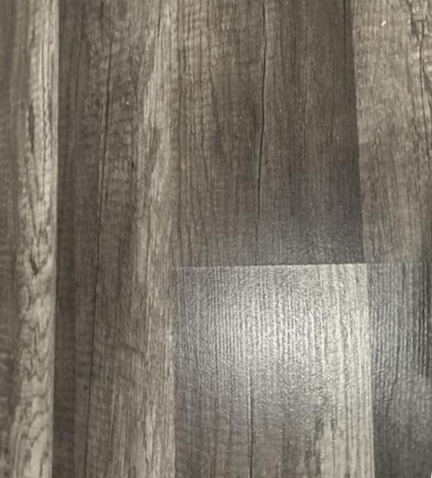 TrafficMaster Grey Oak Laminate Wood ...
