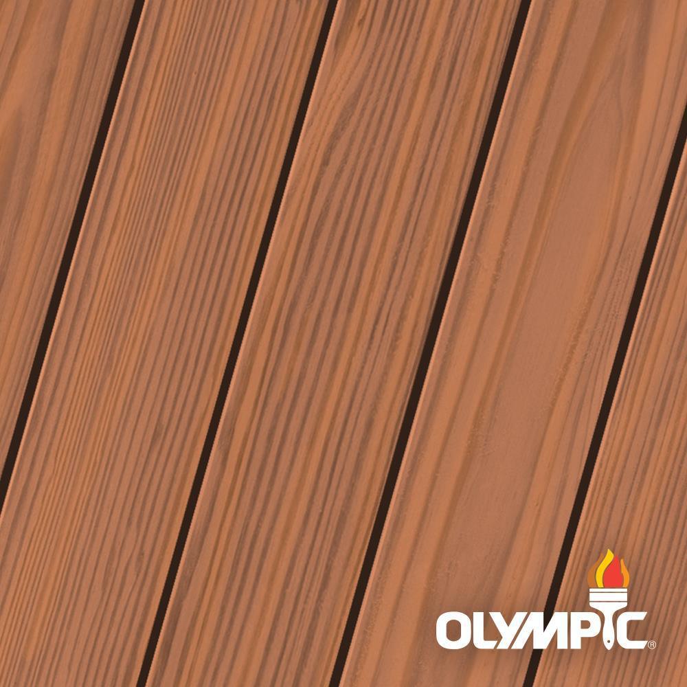 olympic tobacco stain Elite Advanced + Sealant in One Semi-Transparent Wood Stain Review Olympic Maximum 1 gal. Redwood