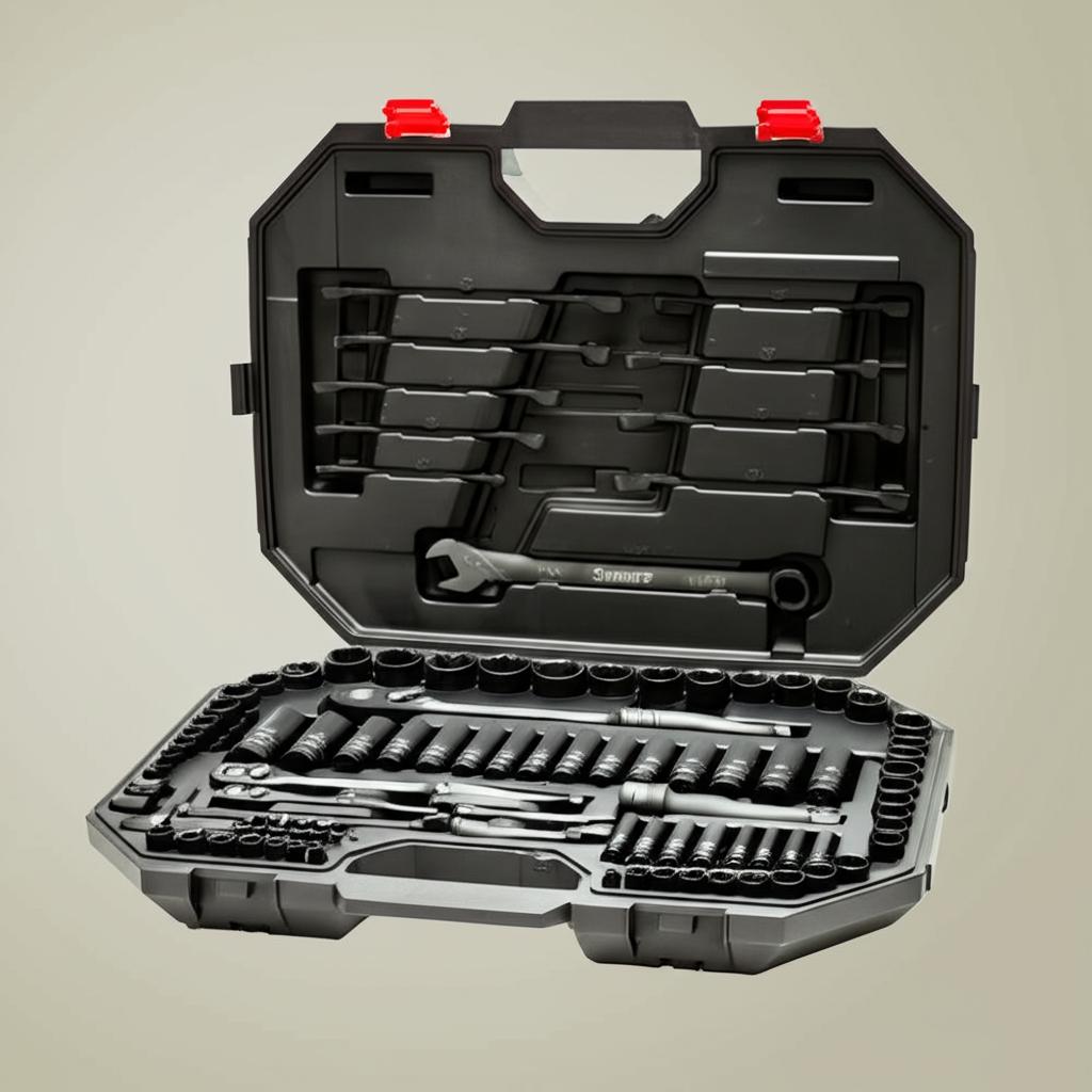 Husky 105-Piece Mechanics Tool Set with 100-Position