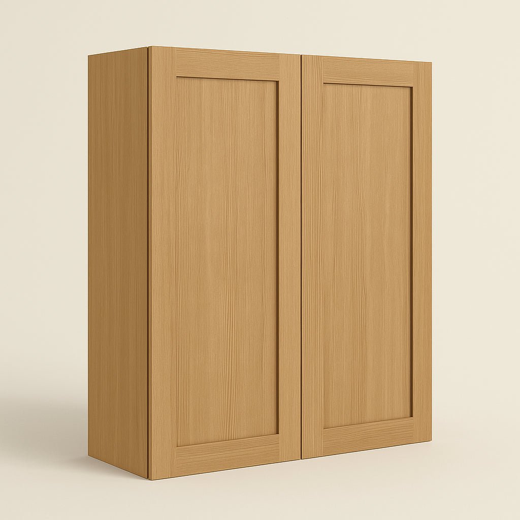 Hampton Bay Avondale White Oak Shaker Wall Kitchen Cabinet
