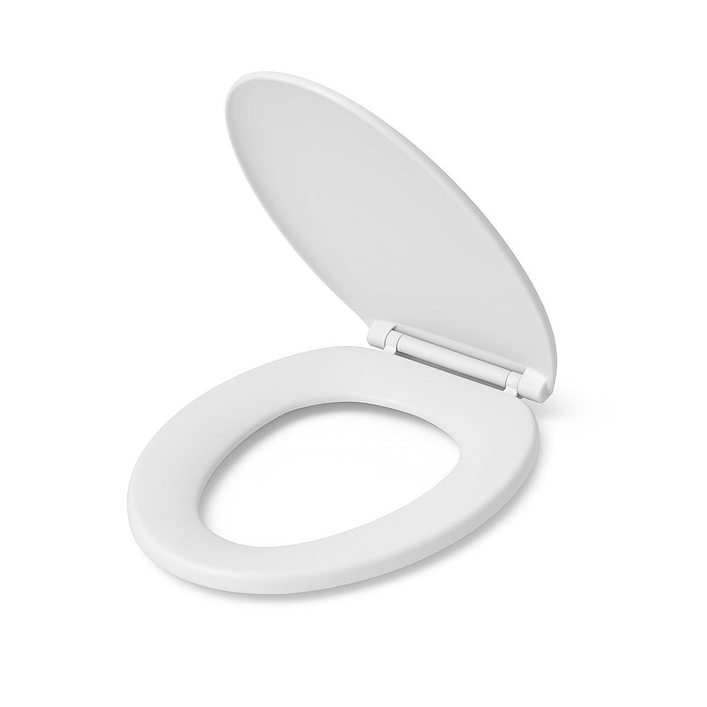 A single green leaf against a white background.