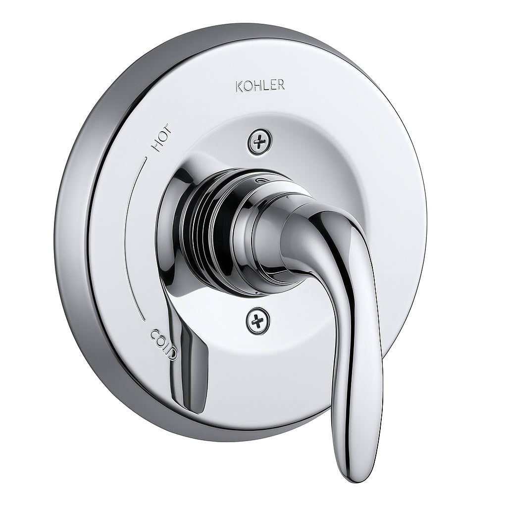 A single green leaf against a white background.