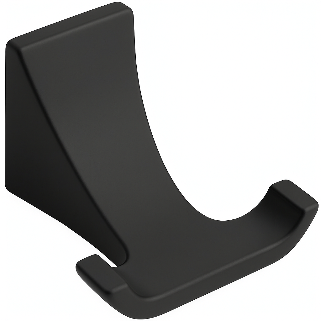 A single green leaf against a white background.