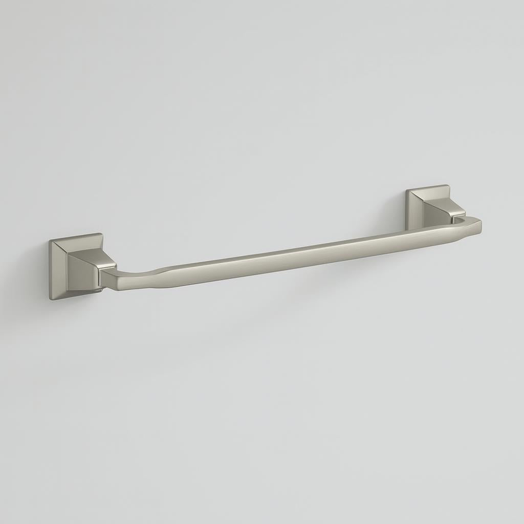 A single green leaf against a white background.