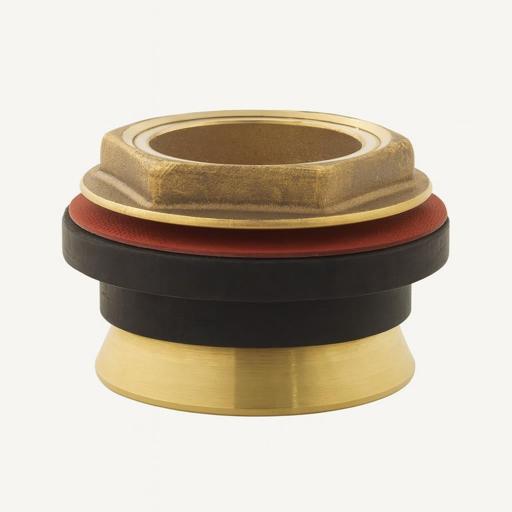 A single green leaf against a white background.