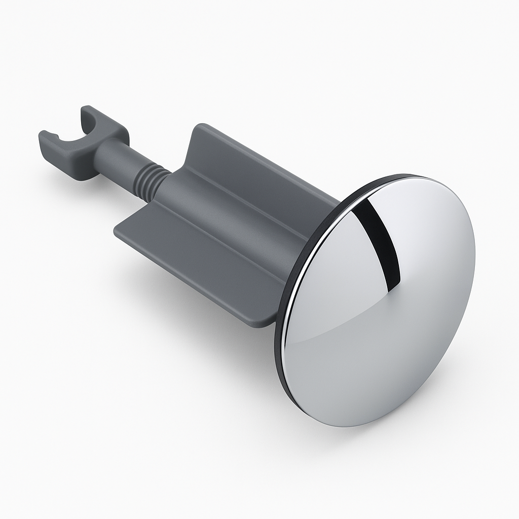 A single green leaf against a white background.