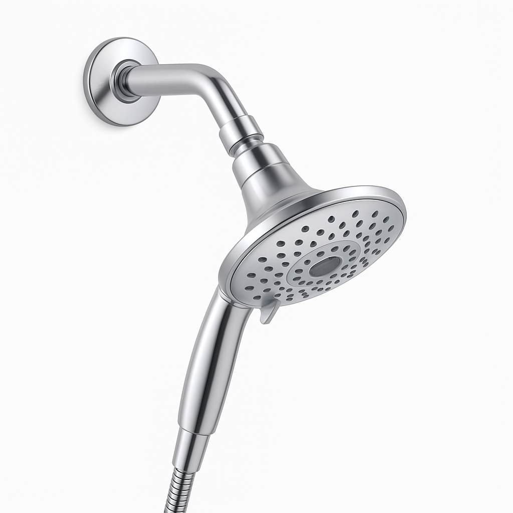 A single green leaf against a white background.