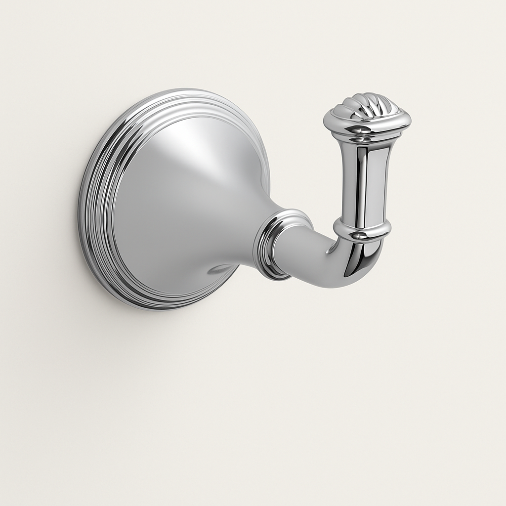 A single green leaf against a white background.