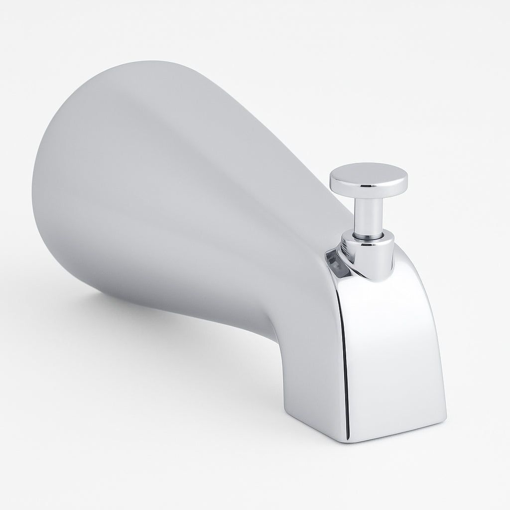 A single green leaf against a white background.