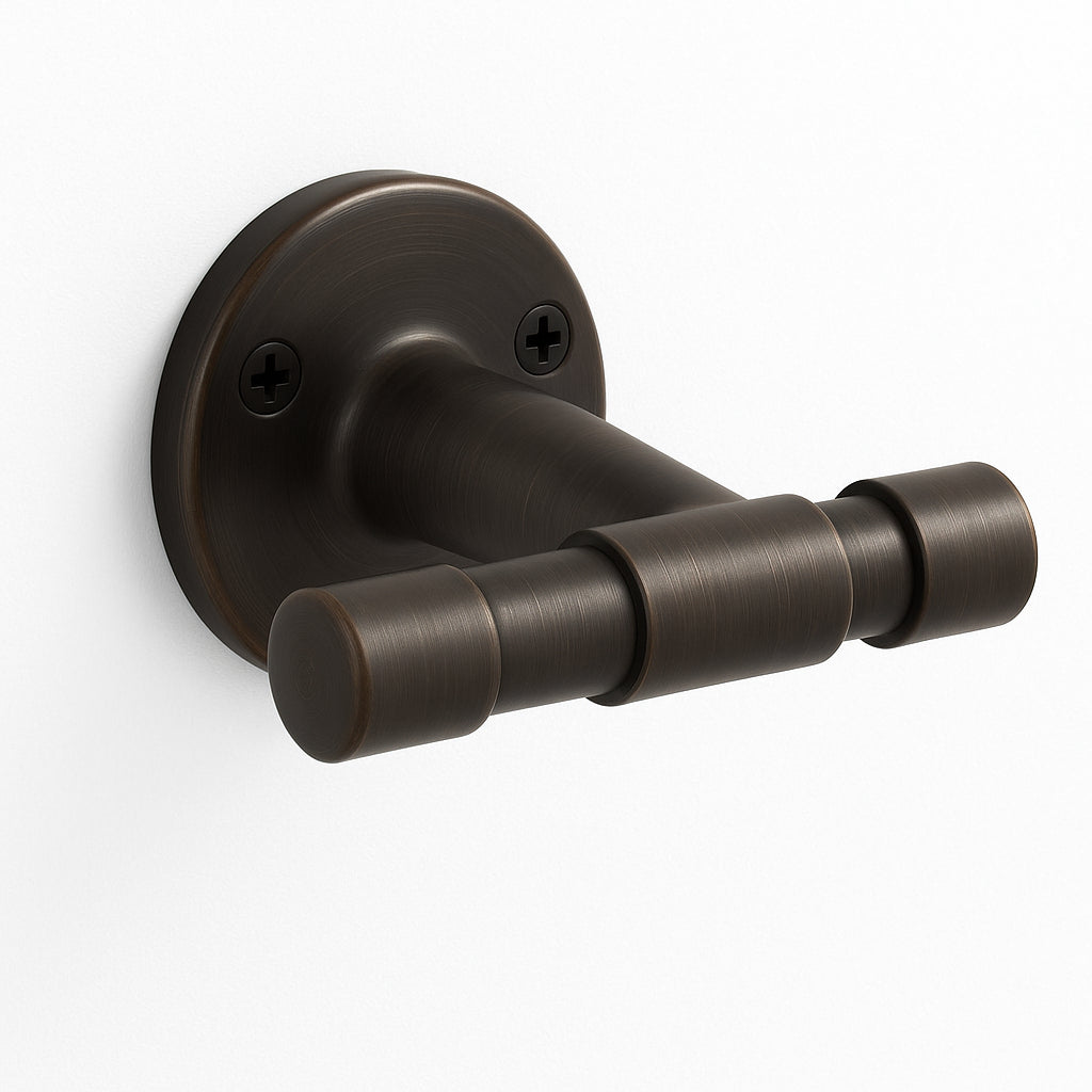 A single green leaf against a white background.