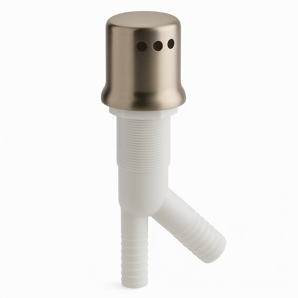 A single green leaf against a white background.