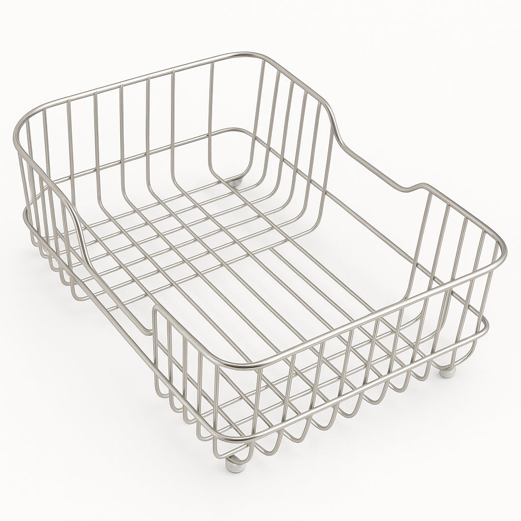 A single green leaf against a white background.